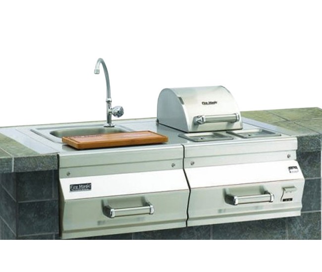 Fire Magic Aurora Style Built-In Beverage Center, Base Only