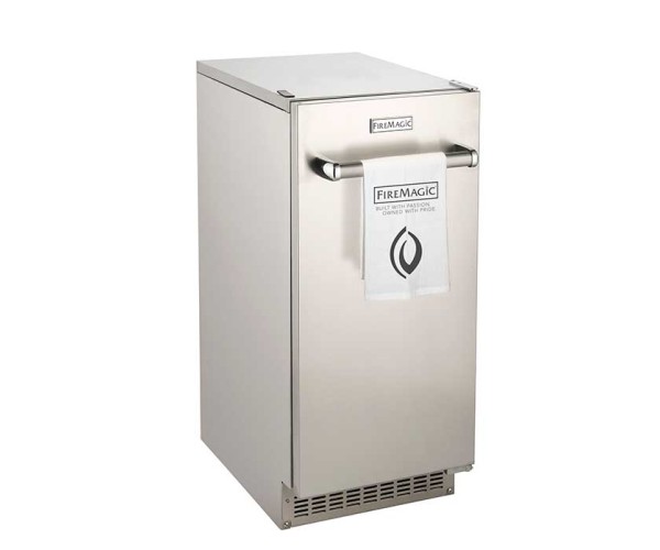 Fire Magic Outdoor Ice Maker, Large Capacity with Reversible Door Hinge Fire Magic Outdoor Ice Maker, Large Capacity with Reversible Door Hinge