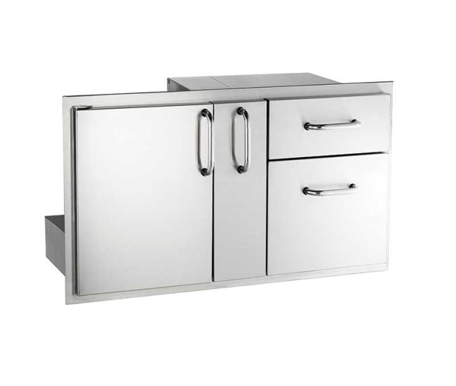Fire Magic 36 x 18 Access Door with Platter and Double Drawer Fire Magic 36 x 18 Access Door with Platter and Double Drawer