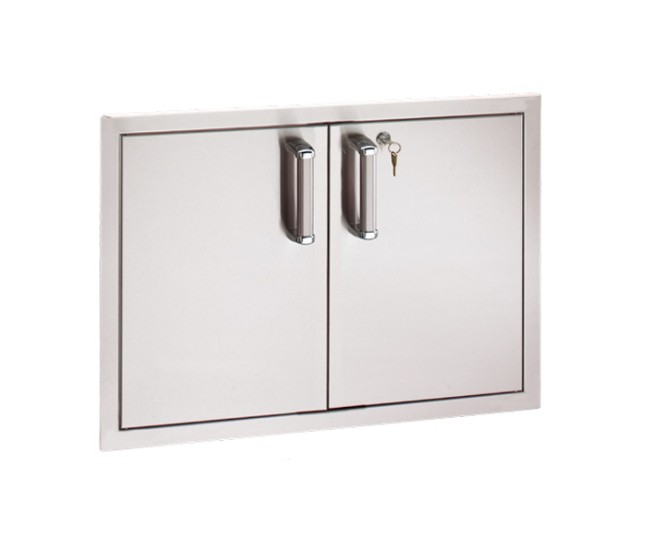 Fire Magic Flush Mount 15 x 30 Double Access Doors (Reduced Height) with Soft Close System Fire Magic Flush Mount 15 x 30 Double Access Doors (Reduced Height) with Soft Close System