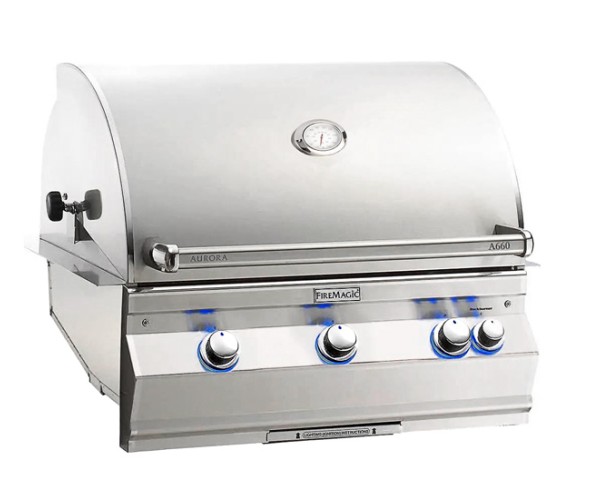 Fire Magic 30-inch Aurora A660i Built-In Grill With Rotisserie