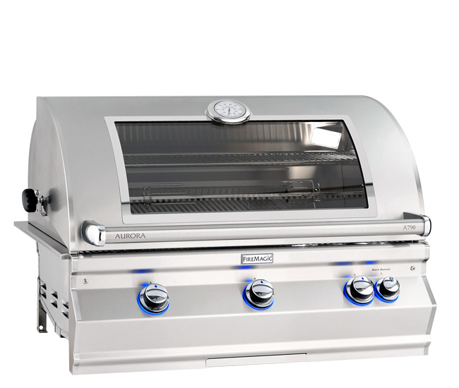 Fire Magic 36-inch Aurora A790i Built-In Grill with Rotisserie Fire Magic 36-inch Aurora A790i Built-In Grill with Rotisserie
