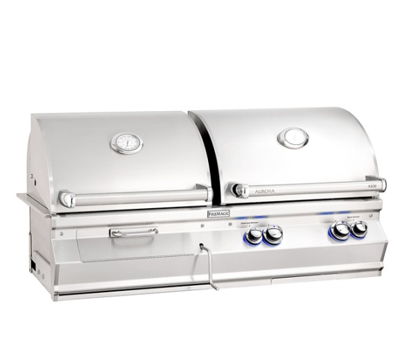 Fire Magic 46-inch Aurora A830i, Gas and Charcoal Combo Grill