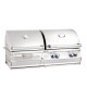 Fire Magic 46-inch Aurora A830i, Gas and Charcoal Combo Grill Fire Magic 46-inch Aurora A830i, Gas and Charcoal Combo Grill