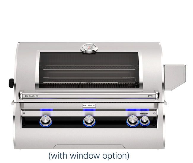 Fire Magic 36-inch Echelon Diamond E790i Built-In Grill (Analog) Fire Magic 36-inch Echelon Diamond E790i Built-In Grill (Analog)