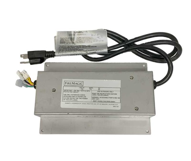Fire Magic Power Supply/Transformer for Aurora Built-In Grills and Side Cookers with Spark Ignition (Pre 2015) Fire Magic Power Supply/Transformer for Aurora Built-In Grills and Side Cookers with Spark Ignition (Pre 2015)
