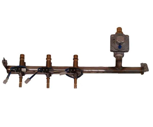 Fire Magic Valve Manifold With Valves And Fittings for Regal 1 Countertop Grills, Without Backburner Fire Magic Valve Manifold With Valves And Fittings for Regal 1 Countertop Grills, Without Backburner
