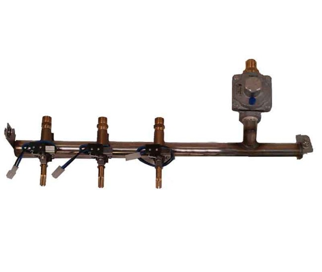 Fire Magic Valve Manifold With Valves And Fittings for Regal 1 Countertop Grills, Without Backburner Fire Magic Valve Manifold With Valves And Fittings for Regal 1 Countertop Grills, Without Backburner