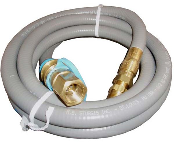Fire Magic 10' Gas Hose with Quick Disconnect (Plug-in) for Portable Grills