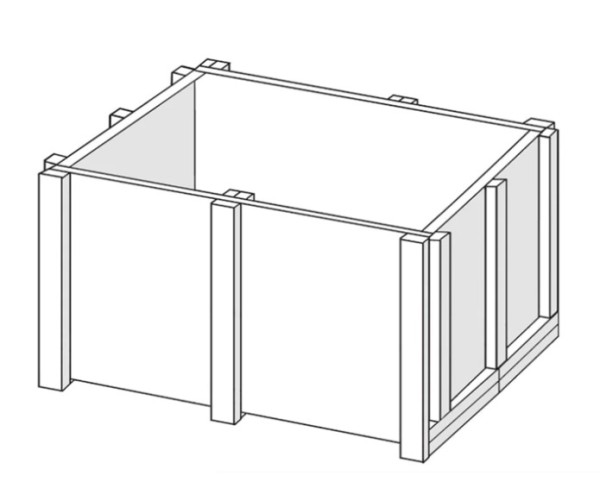 Fire Magic Insulating Liner and Frame Assembly for Regal 1 Countertop Grills