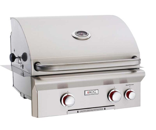 American Outdoor Grill By Fire Magic 24-inch T Series Built-In Grill With Rotisserie Backburner