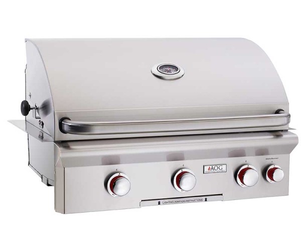American Outdoor Grill by Fire Magic 30-Inch T Series Built-In Grill With Rotisserie Backburner